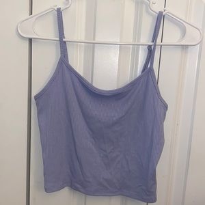 COPY - 💜American Eagle size M soft cropped tank purple/blue💜